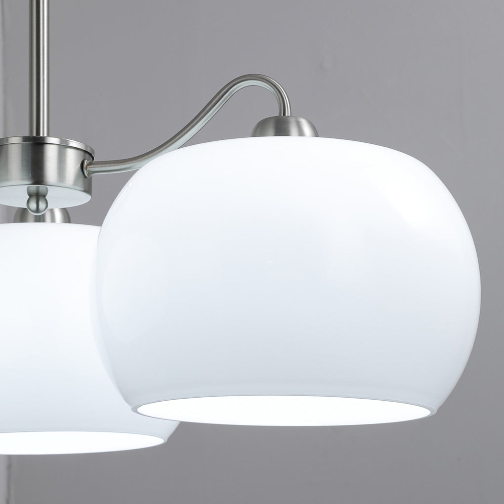 WINDSOR GLASS TRIO HANGING CHANDELIER