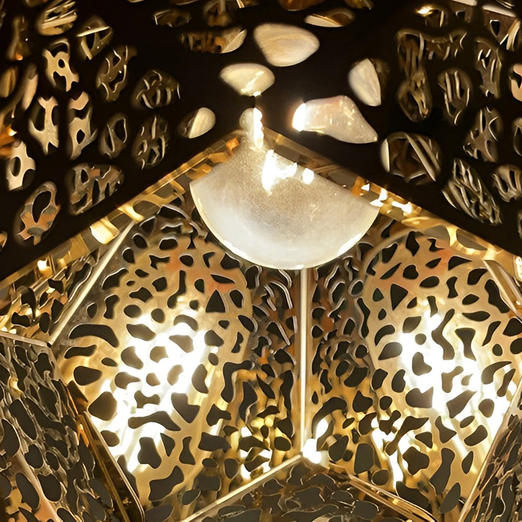 WINTHROP HOLLOW STEEL GOURD CHANDELIER