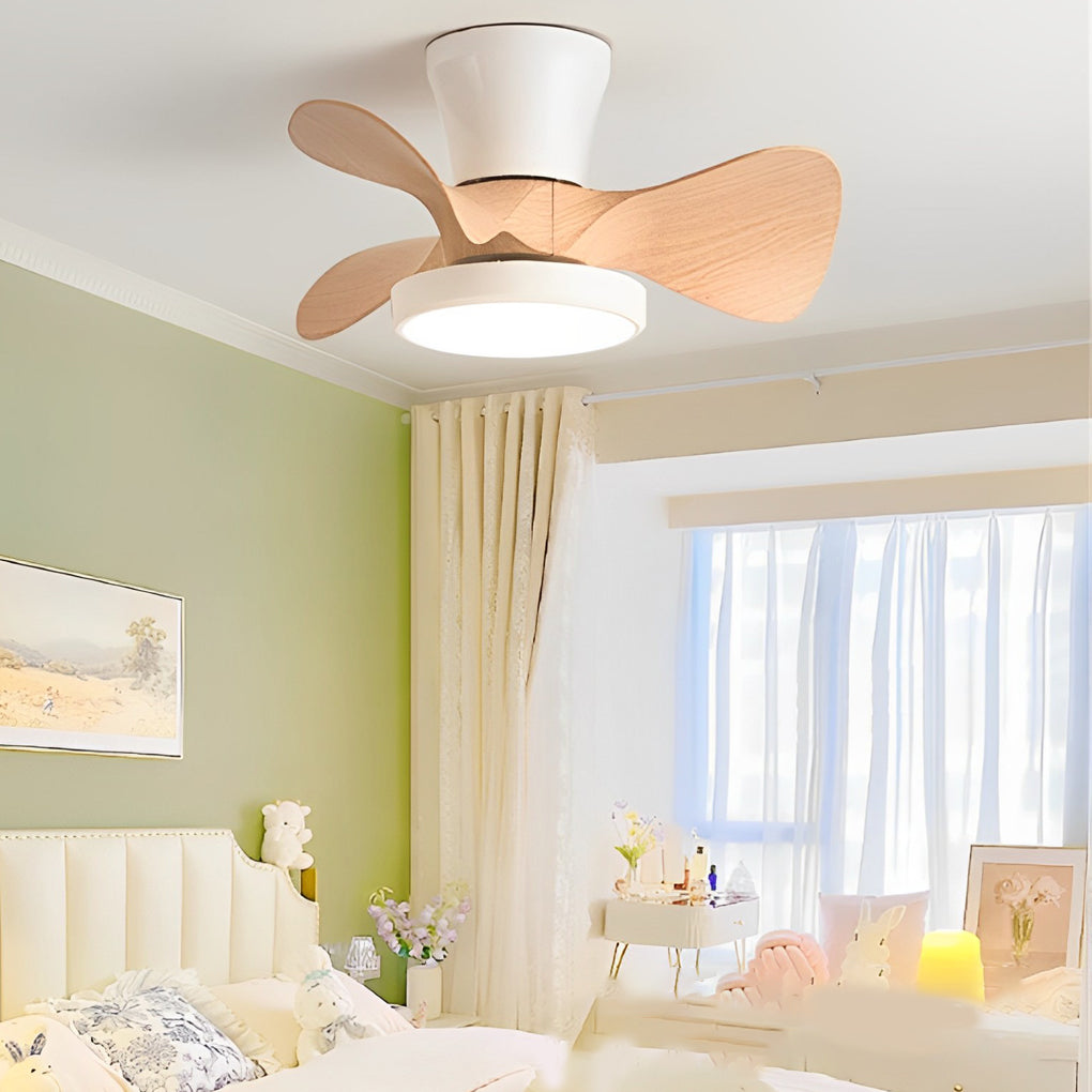 FENWICK THREE-BLADE SILENT LED CEILING LIGHT WITH REMOTE INVERTER