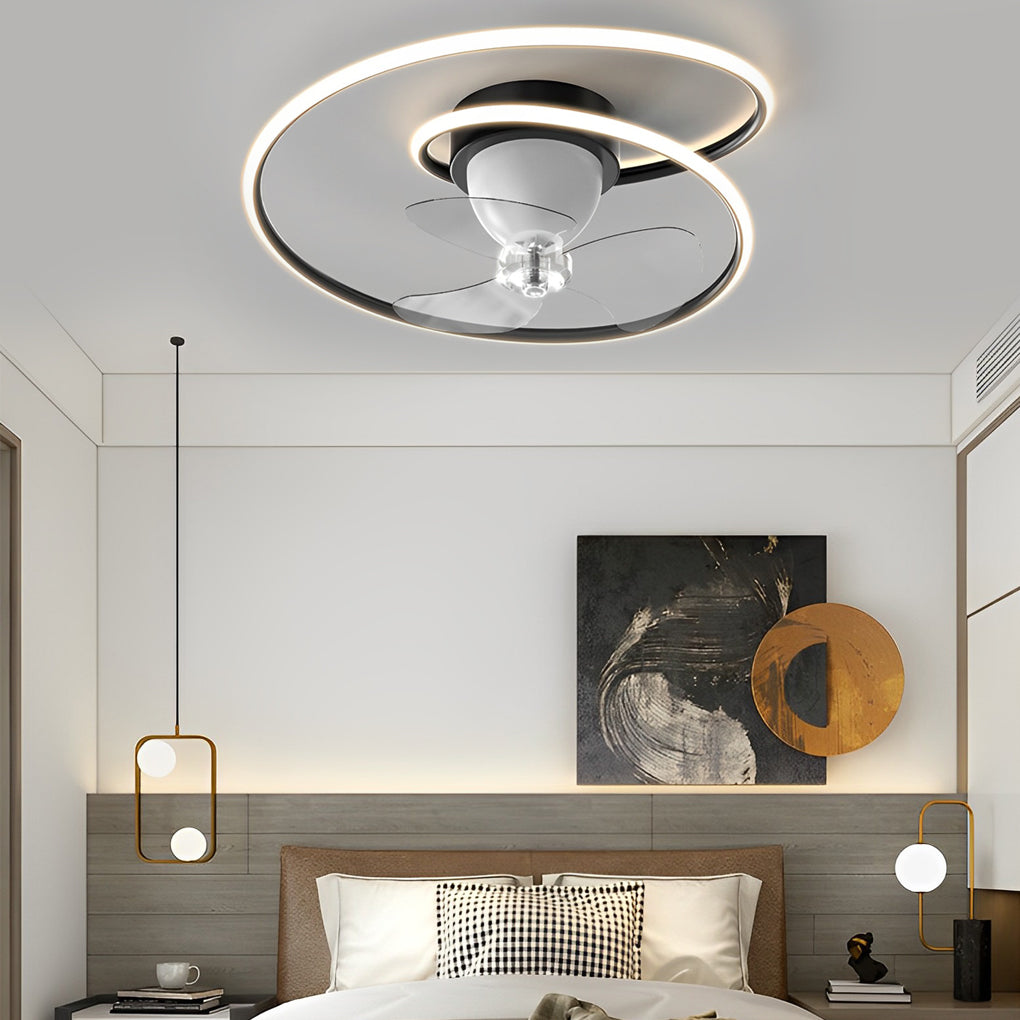 WINDSOR WHIRL 360° LED CEILING LIGHT WITH DIMMING AND TIMER FUNCTION