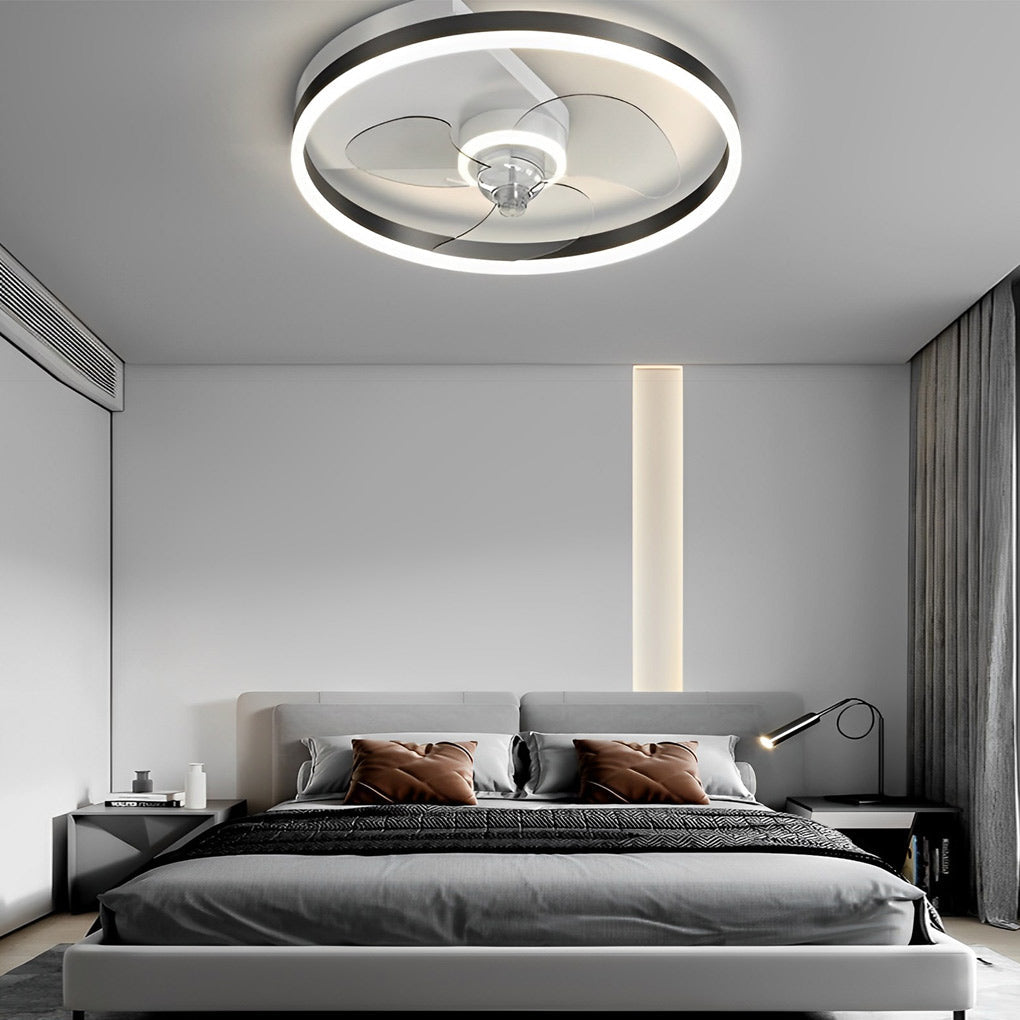 WINDSOR WHISPER MODERN CEILING FAN LAMP