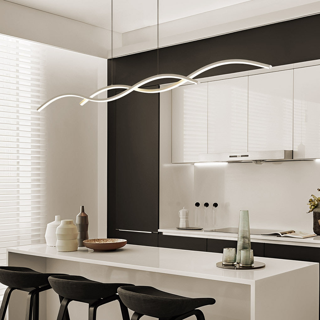 WINTERBOURNE WAVING LED CHANDELIER