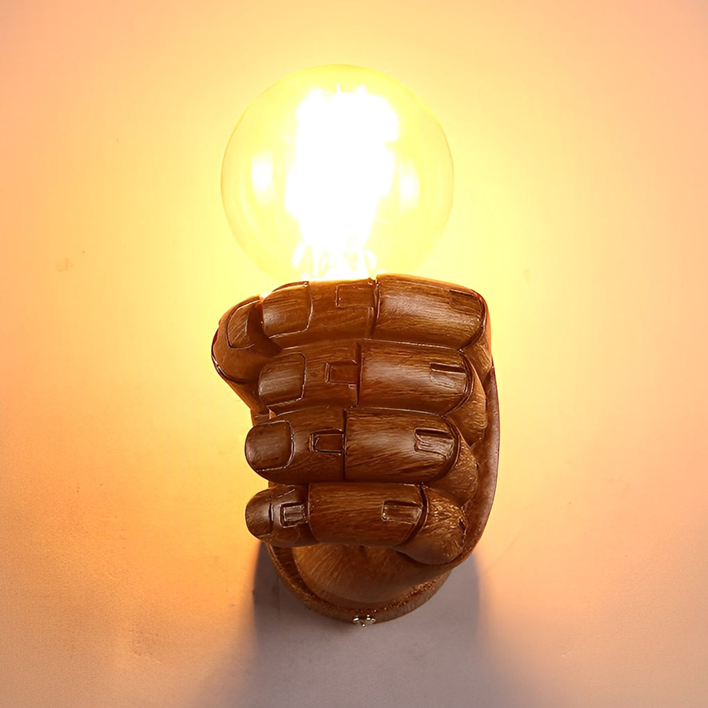 WINTHROP HANDSCULPT WALL SCONCE IN RESIN