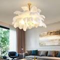 WINDSOR PLUME COPPER FLUSH MOUNT CEILING LIGHT