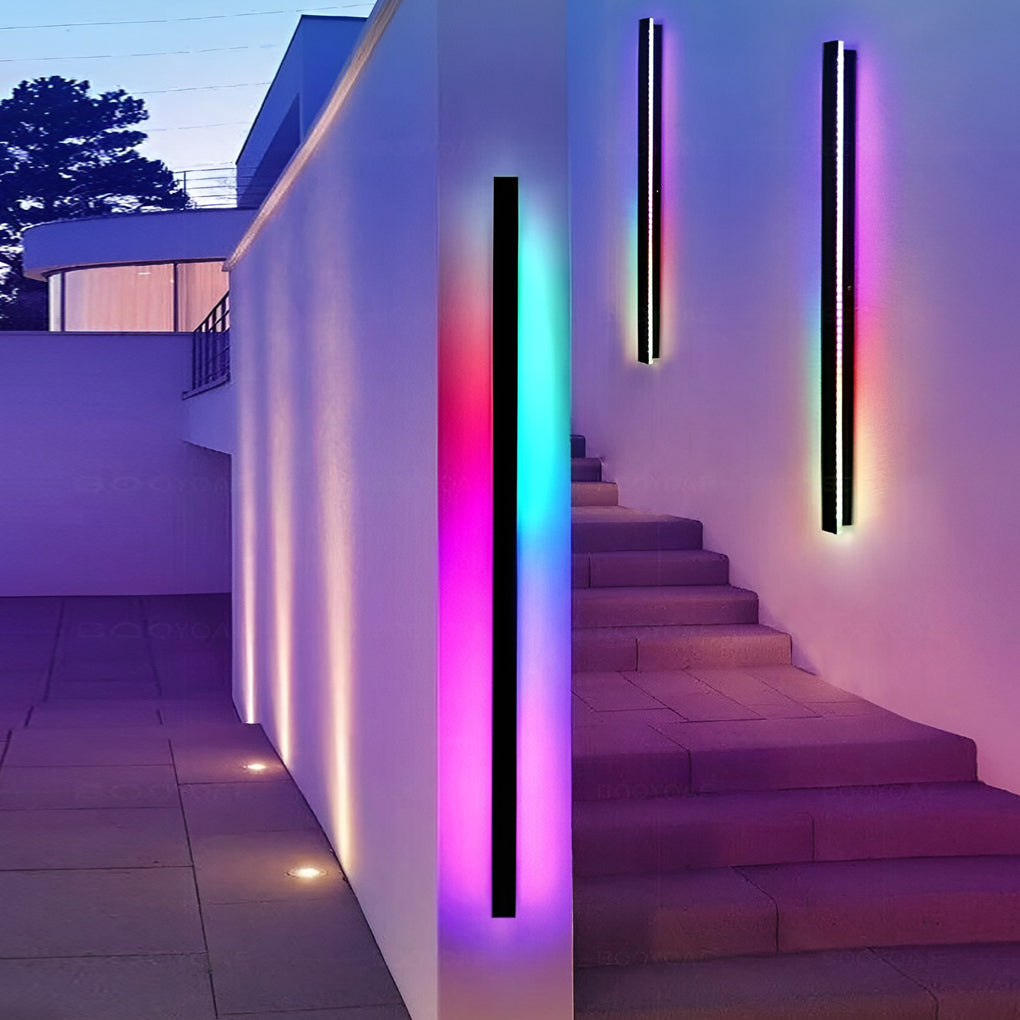 BLACKWATER RAINBOW HORIZON OUTDOOR LED WALL LANTERN