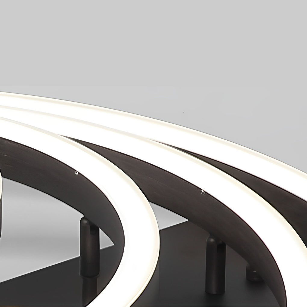 HEATHCOTE CIRCULAR LED FLUSH MOUNT LIGHTING