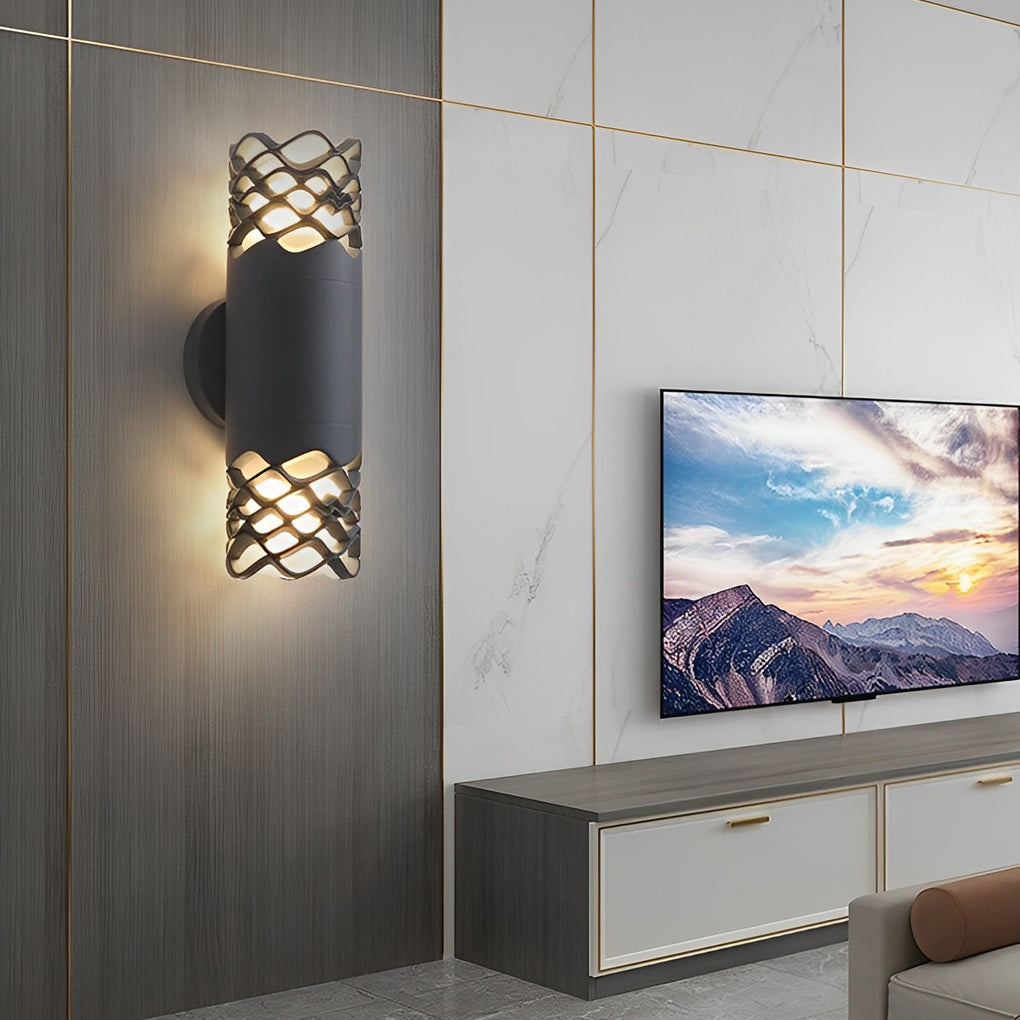 WINTHROP AQUILA DUAL-FACED OUTDOOR LED WALL SCONCE