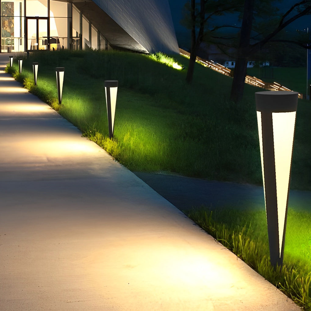 CHARLESTON STONE ROUND SOLAR GARDEN GLOW LANTERN