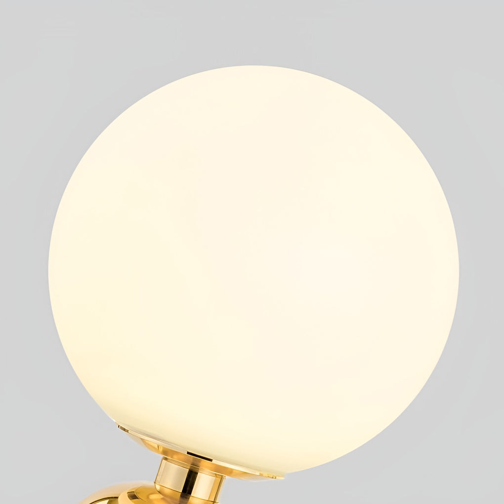 WINTHROP CRYSTAL GLOBE LED SIDE TABLE LANTERN