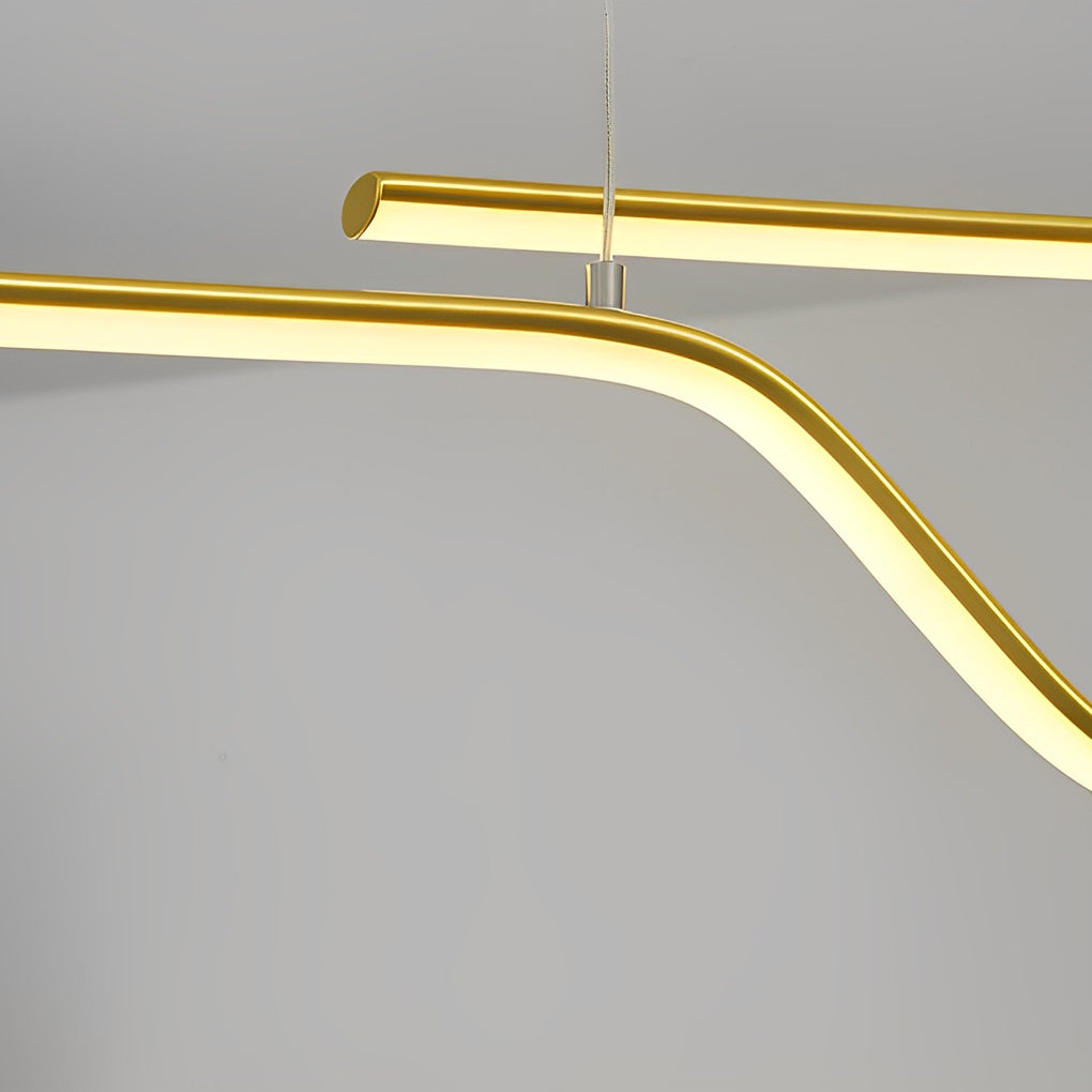 WINDSOR ZIGZAG REMOTE-CONTROLLED DIMMABLE NORDIC CHANDELIER