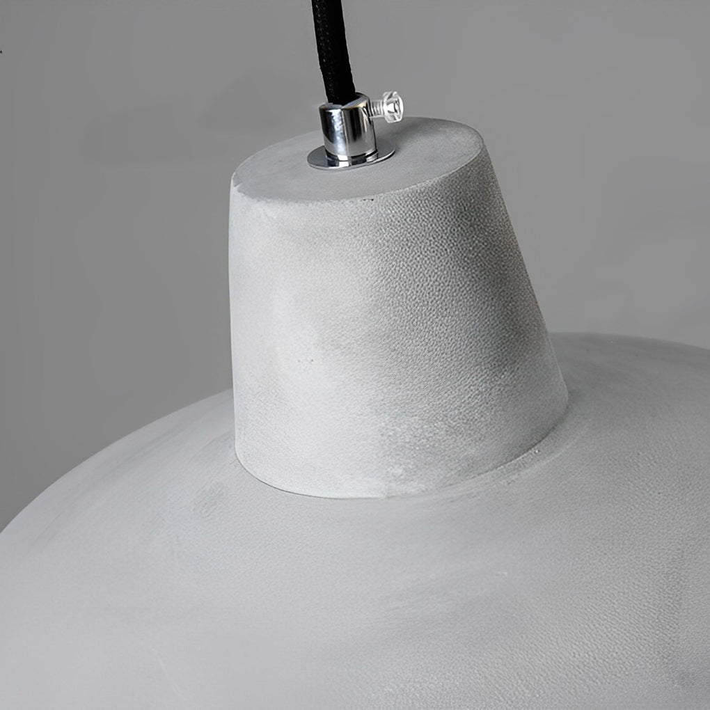WINTHROP CIRCULAR RESIN CEMENT PENDANT LUMINAIRE