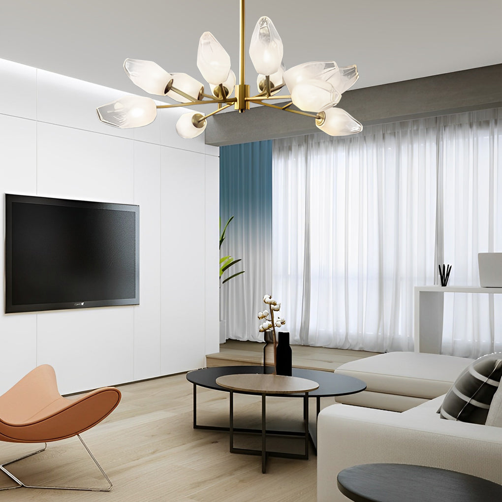 WINTHROP CRYSTAL SPHERE MODERN CHANDELIER