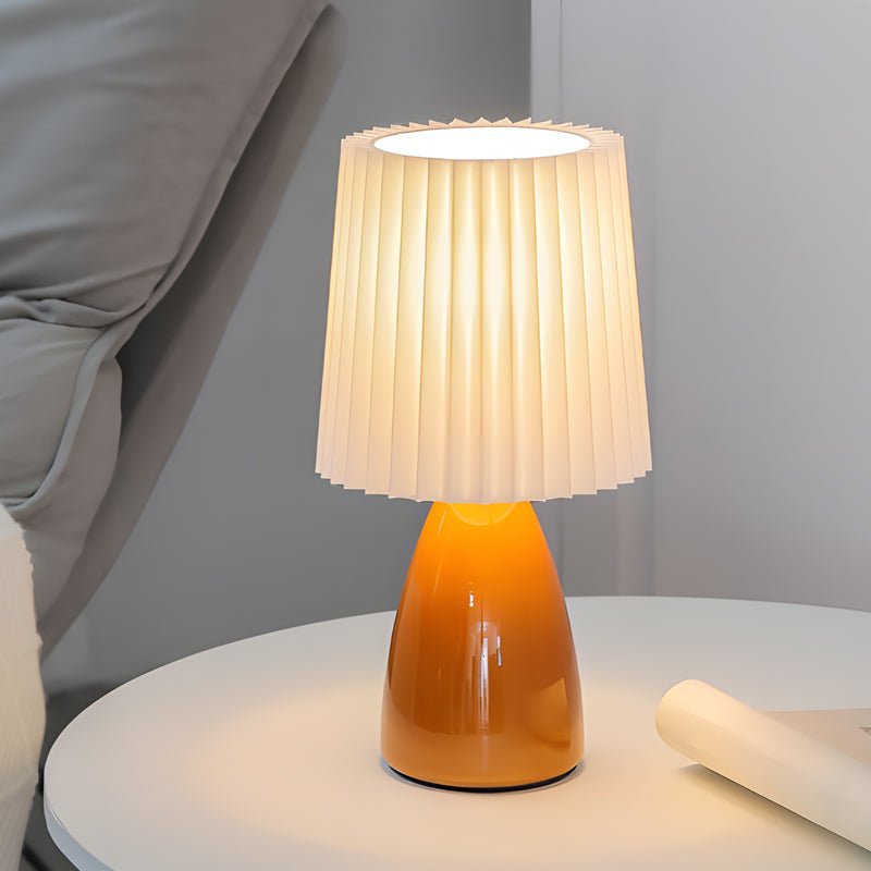 WINTHROP DUAL-TONE GLASS TABLE LANTERN