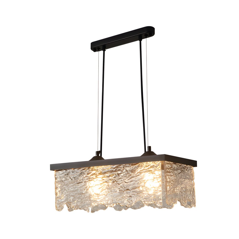 WINDSOR GLASS TRILIGHT DINING CHANDELIER