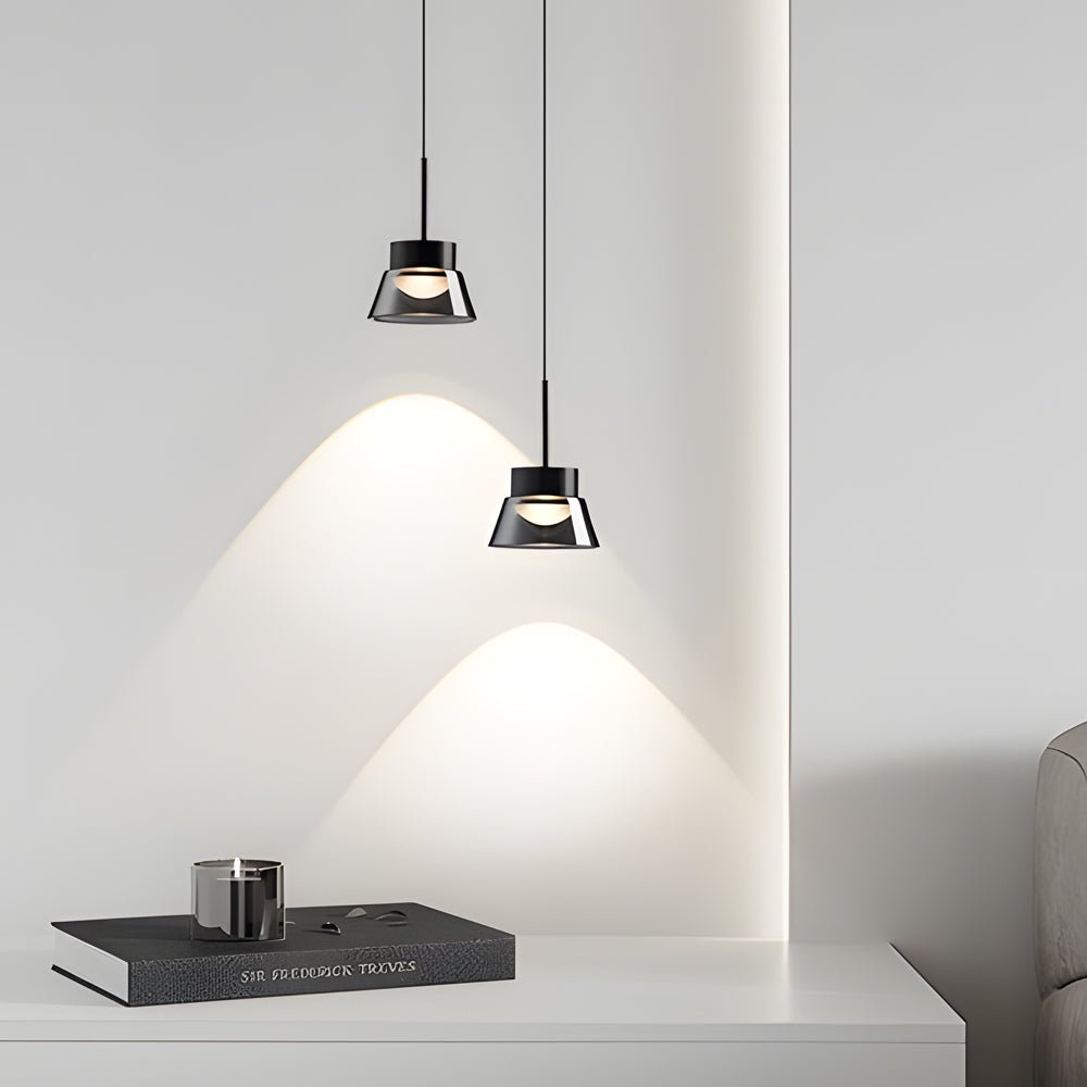 WINTERBOURNE SMOKED GLASS ISLAND PENDANT LIGHT