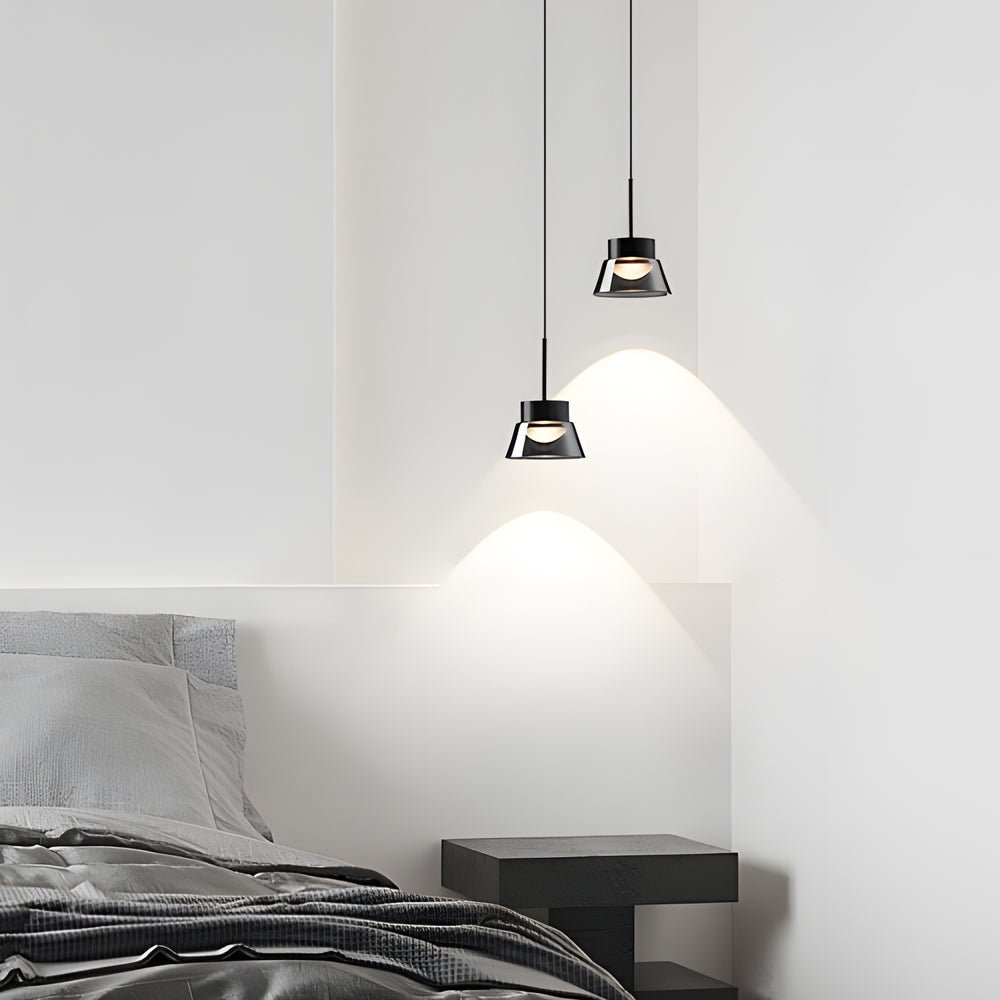 WINTERBOURNE SMOKED GLASS ISLAND PENDANT LIGHT