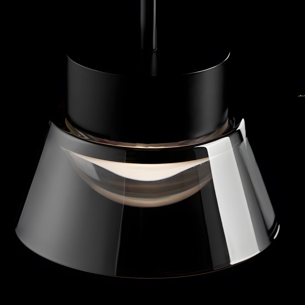 WINTERBOURNE SMOKED GLASS ISLAND PENDANT LIGHT
