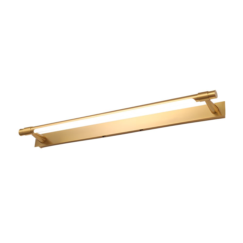 WINDSOR HALL 120° SWIVEL FLUSH-MOUNT VANITY LIGHT WITH LINEAR DESIGN AND REFINED FINISHES