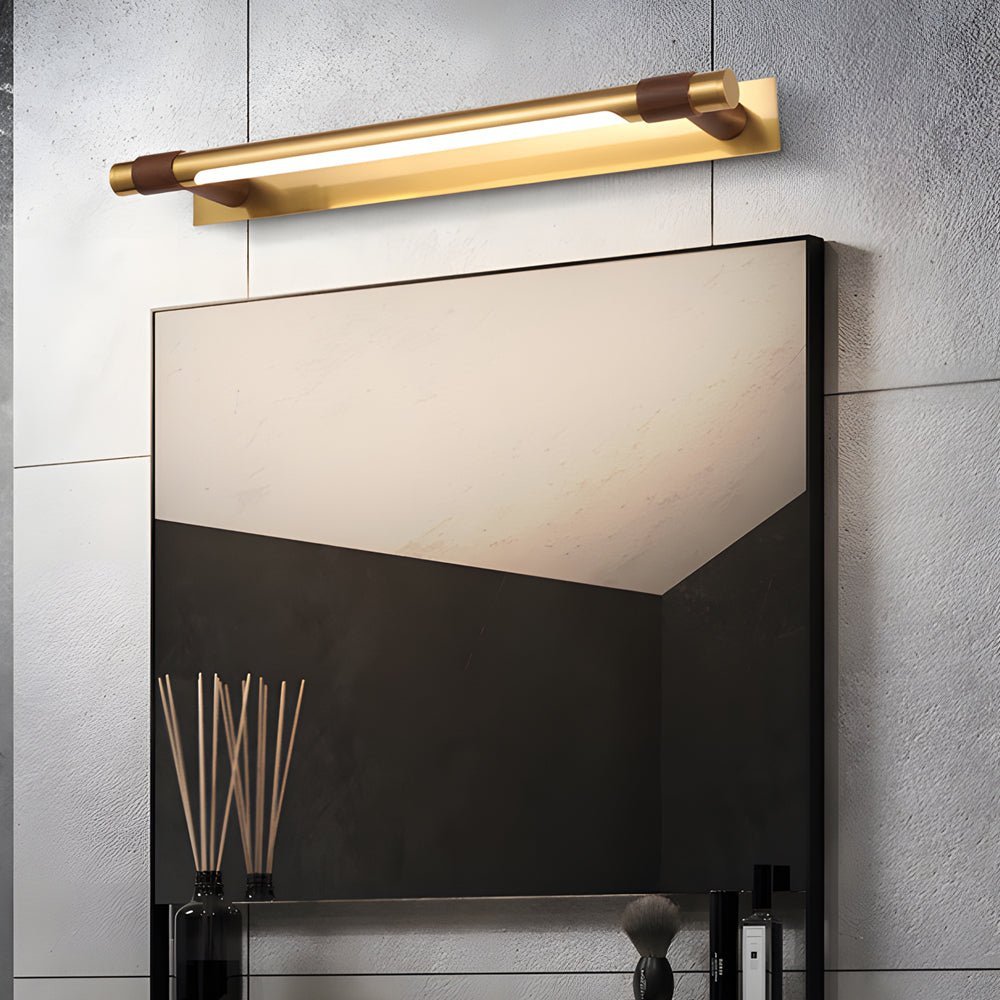 WINDSOR HALL 120° SWIVEL FLUSH-MOUNT VANITY LIGHT WITH LINEAR DESIGN AND REFINED FINISHES