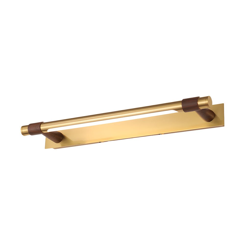 WINDSOR HALL 120° SWIVEL FLUSH-MOUNT VANITY LIGHT WITH LINEAR DESIGN AND REFINED FINISHES
