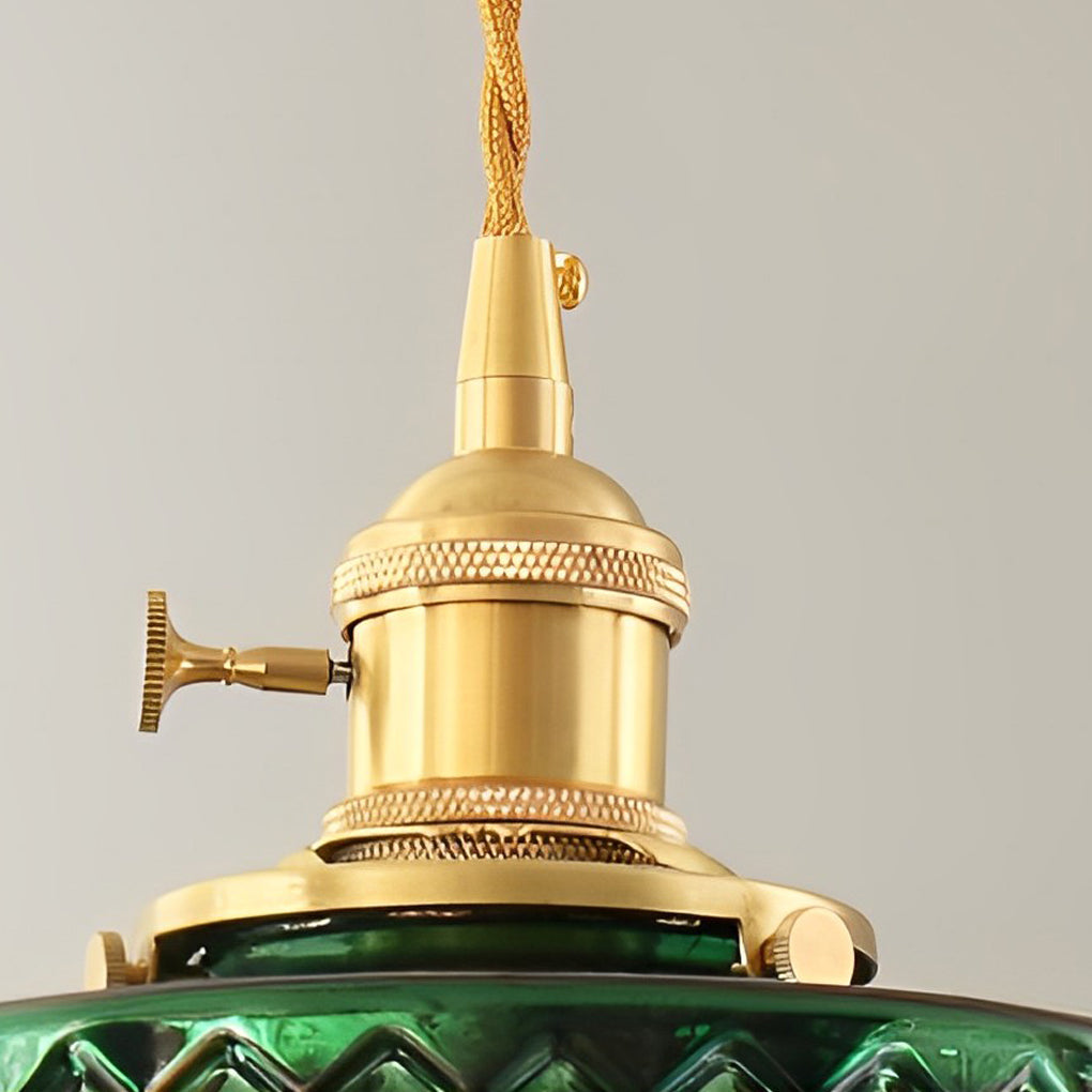 WINTERBOURNE COPPER GLOW RETRO PENDANT LAMP