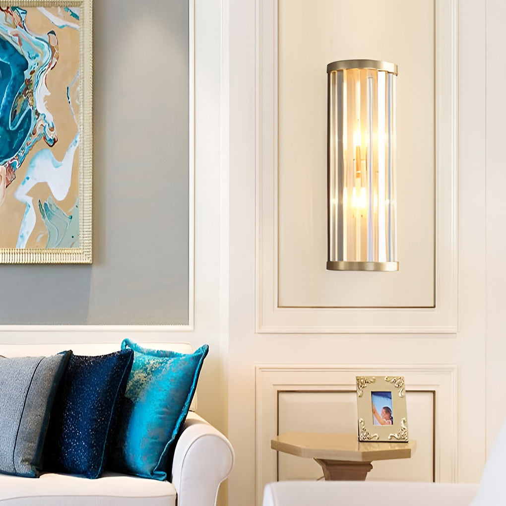 WINTHROP CRYSTAL GLOW WALL SCONCE