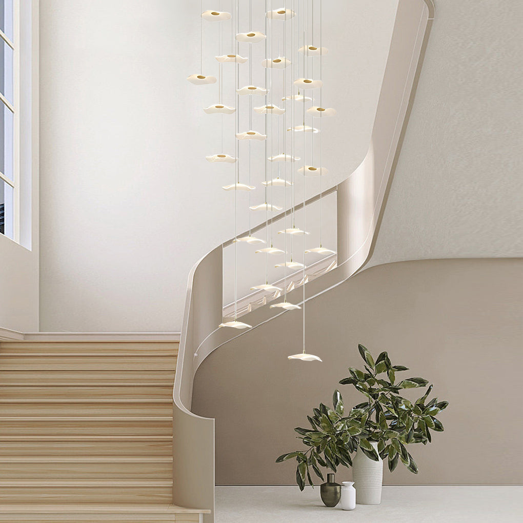WINDSOR ACRYLIC LOTUS LED STAIRCASE LUMINAIRE