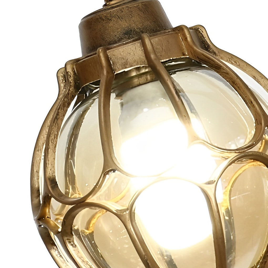 WINDSOR GLASS ORB OUTDOOR PENDANT LIGHTING