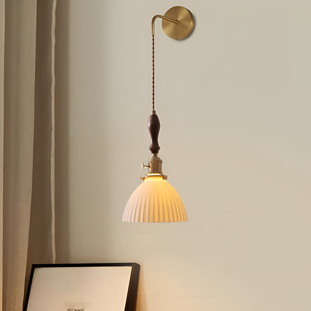 WINTHROP COPPER-ACCENTED CERAMIC PENDANT LIGHTING