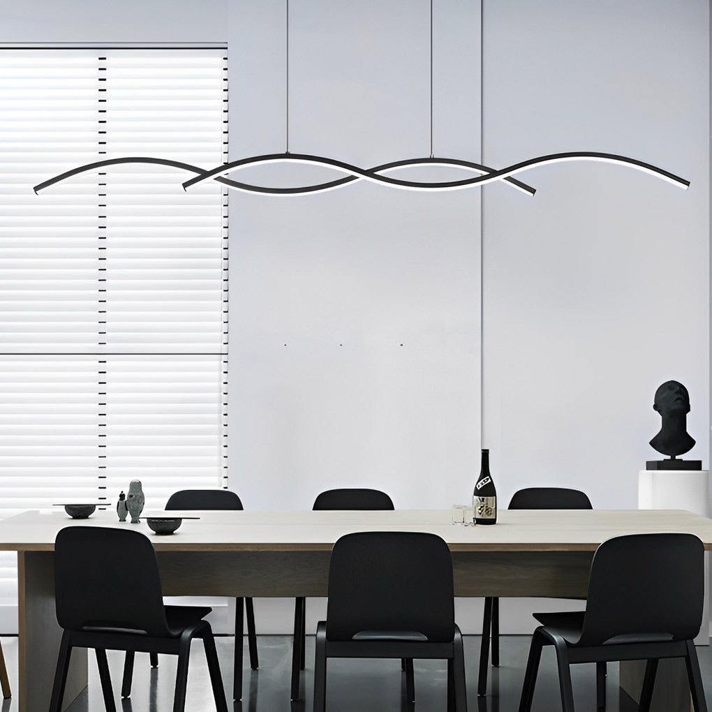 WINTERBOURNE WAVING LED CHANDELIER