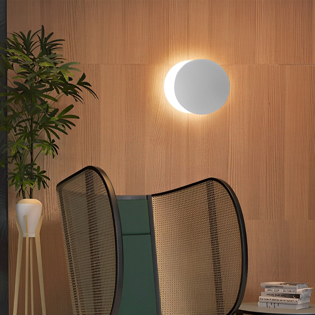 WINDSOR SPINNING CIRCLE LED WALL LANTERN