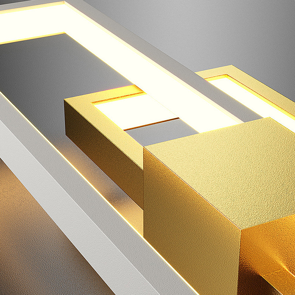 WINDSOR TRIO RECTANGULAR LED WALL SCONCE