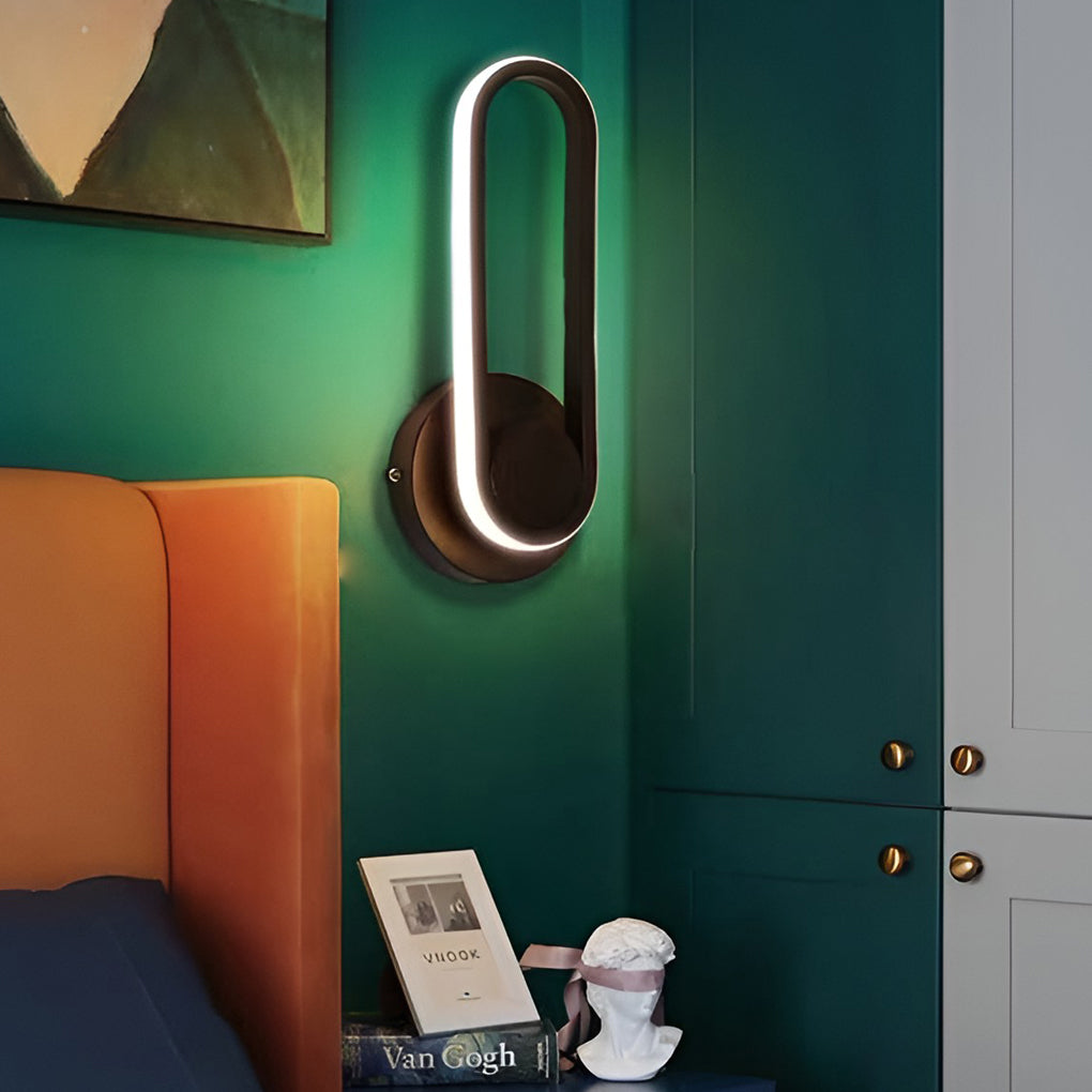 WINTHROP 330° SWIVEL ROUNDED RECTANGLE LED WALL SCONCE