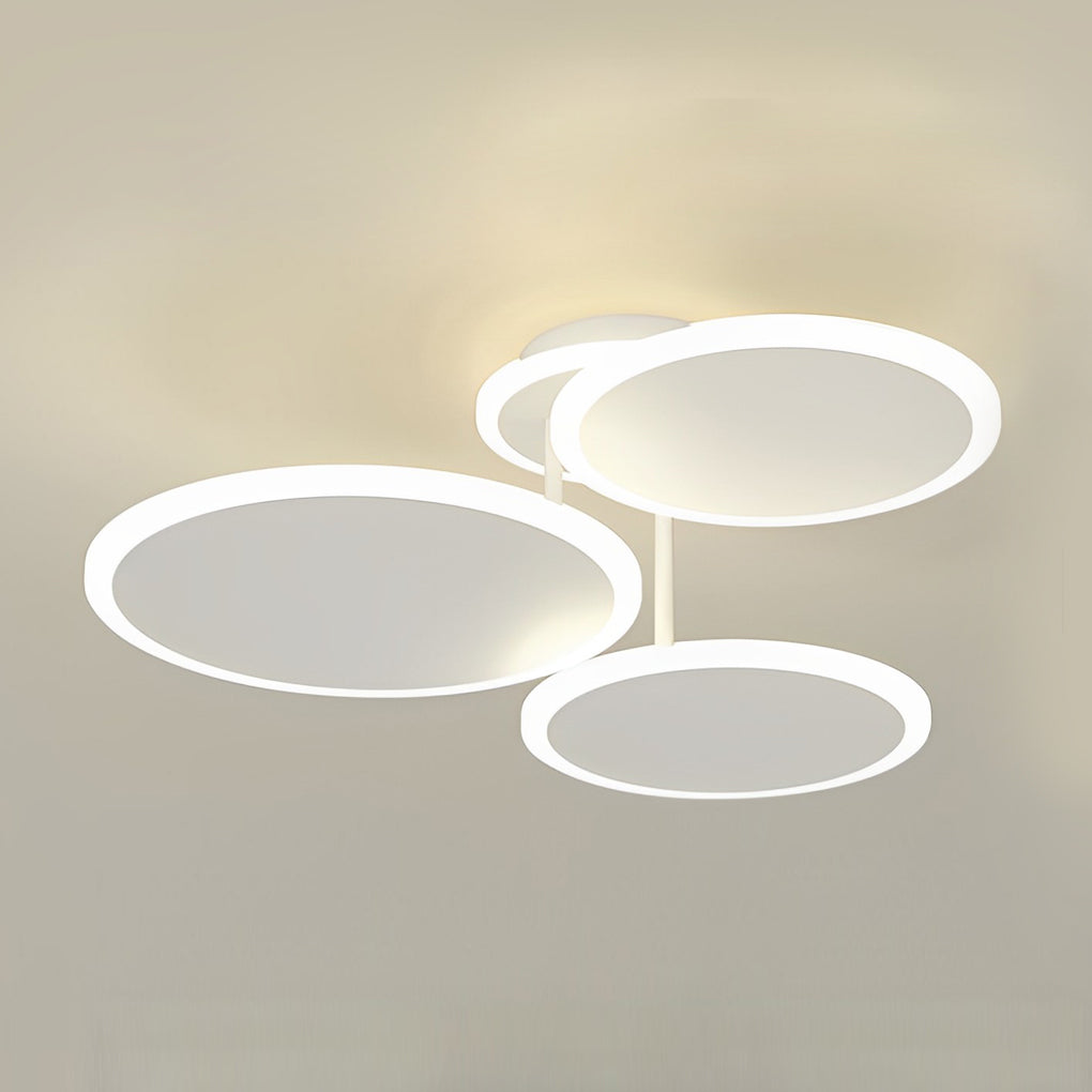 WINSLOW TRIO DIMMERED LED CIRCULAR CEILING LUMINAIRE"  
2. "LAVERTON THREE-TIERED LED ROUND LIGHTING FIXTURE"  
3. "HARTFIELD MATTE WHITE LED TRILOGY CEILING ILLUMINATOR"  
4. "CAVENDISH MODERNIST ROUND DIMMABLE CEILING LIGHT"  
5. "FENWICK TRIPLE ADJUSTA