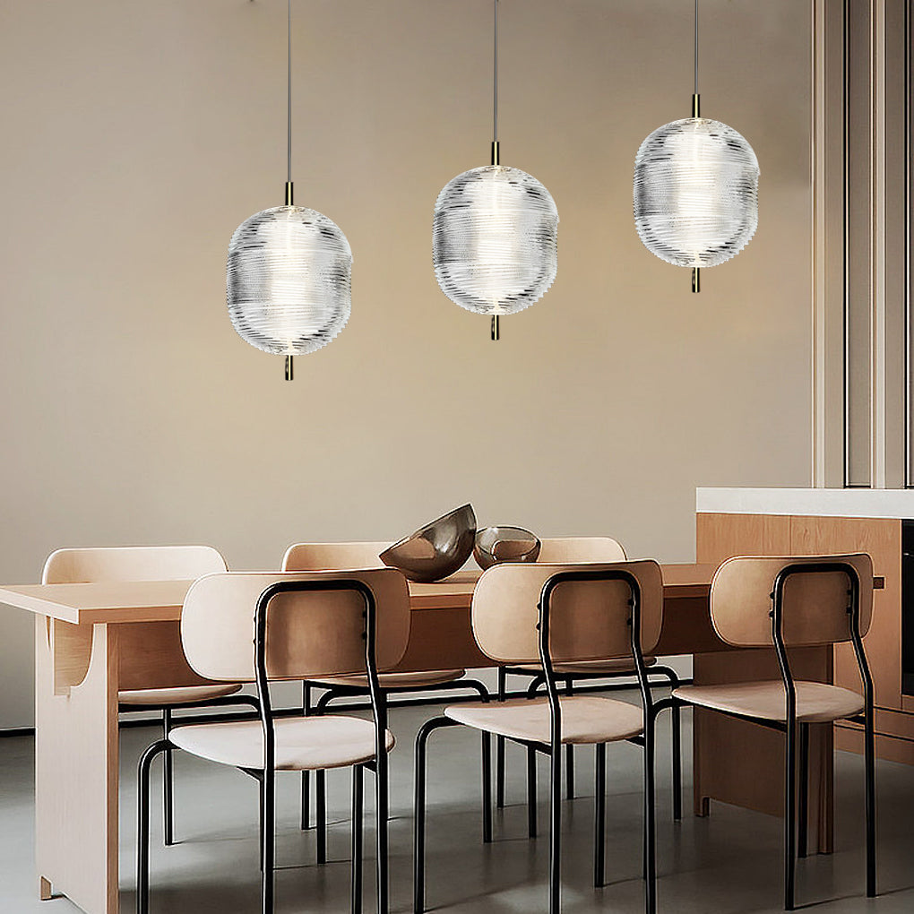 FENWICK IRON AND GLASS NORDIC PENDANT LAMP
