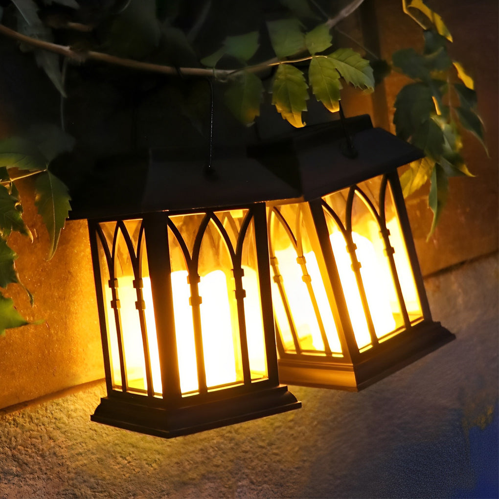 RAVENSCROFT SOLAR ILLUMINATOR - WATER-RESISTANT LED LANTERN FOR OUTDOOR USE