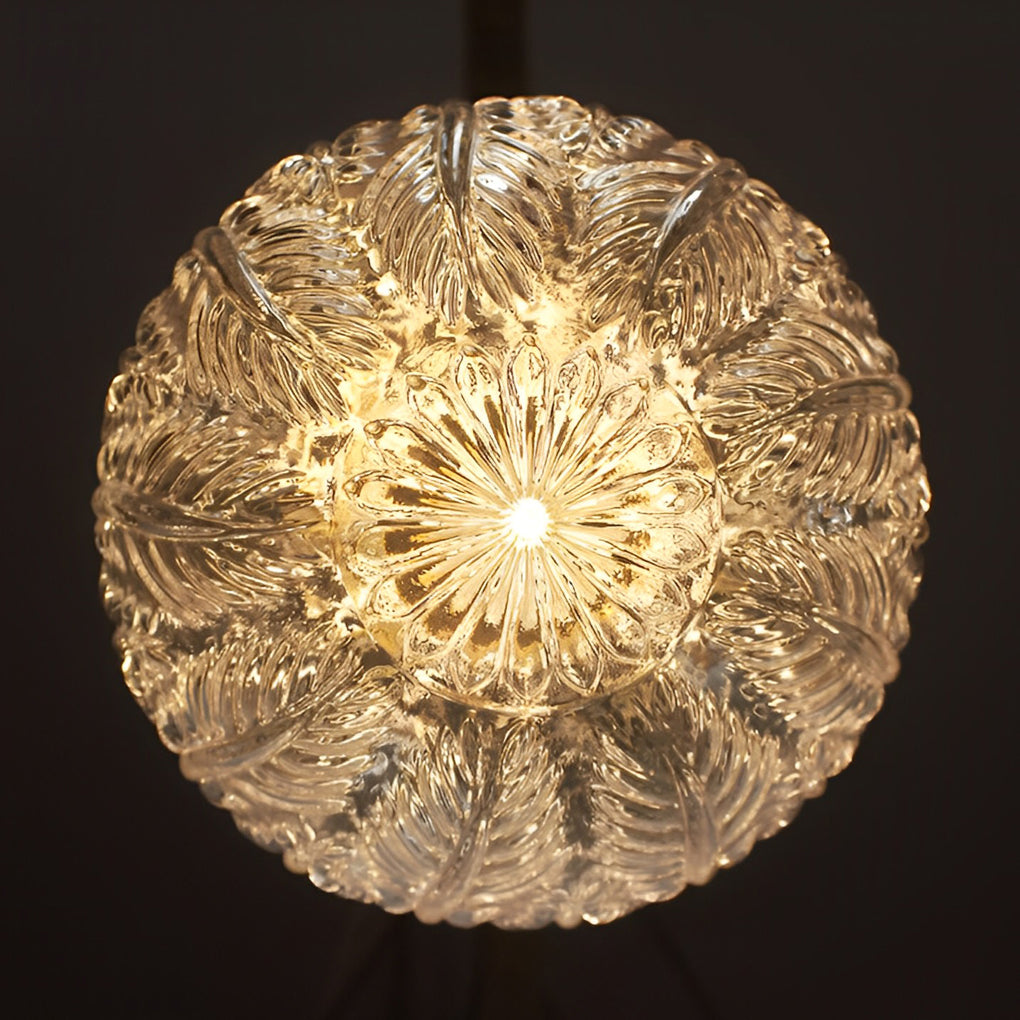 WINTHROP TRIO-LEVEL GLASS ORB PENDANT LIGHTING