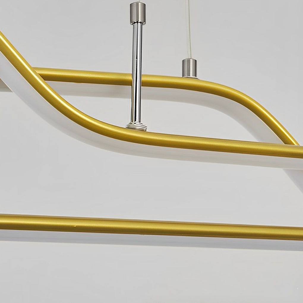 WINDSOR ZIGZAG REMOTE-CONTROLLED DIMMABLE NORDIC CHANDELIER