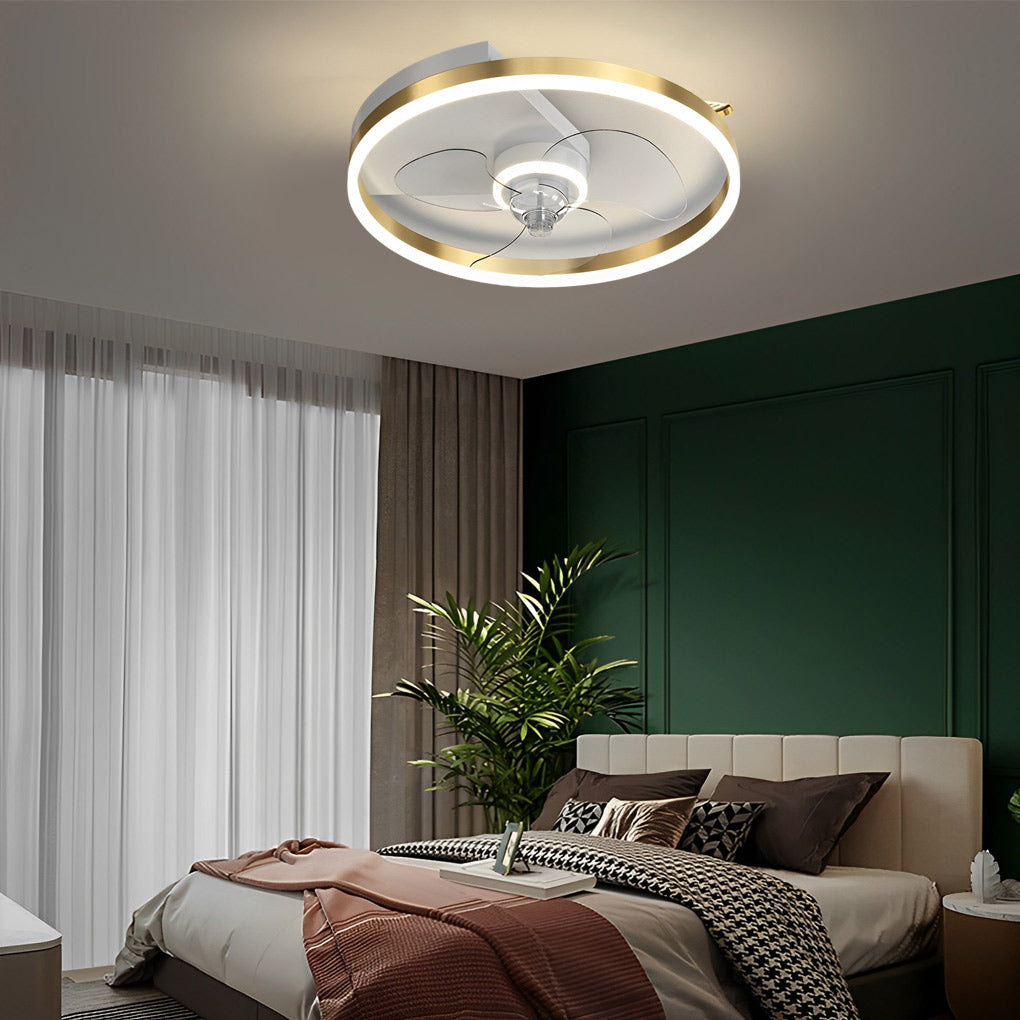 WINDSOR WHISPER MODERN CEILING FAN LAMP