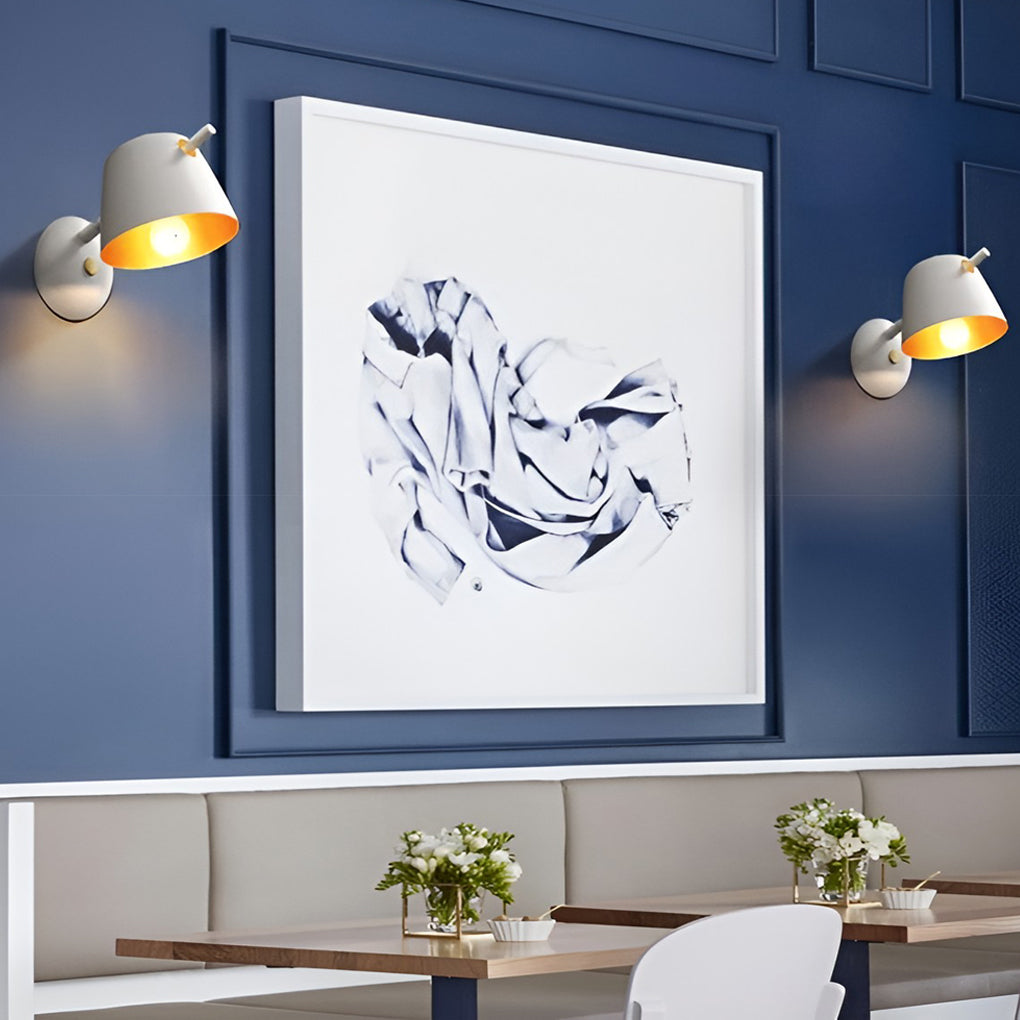 WINTERBOURNE MATTE METAL NORDIC INSPIRED WALL SCONCE