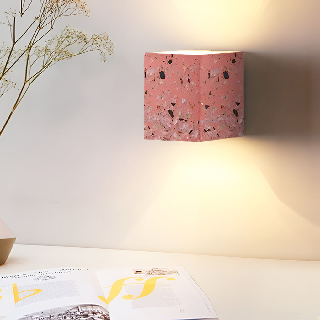 WINTHORPE GEOMETRIC DUAL-FINISH WALL SCONCE