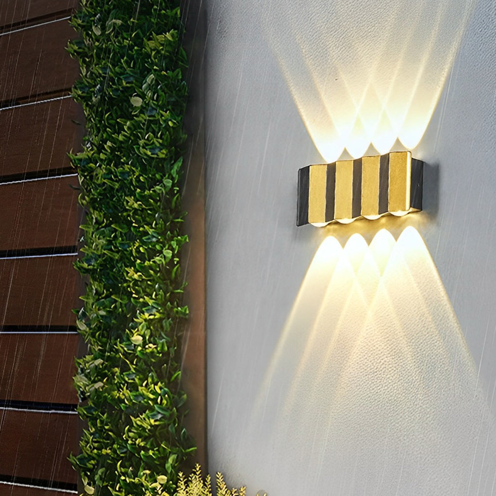 WILLOUGHBY AQUA SHOWER WALL LIGHTS - Dual Directional Waterproof Illumination"
2. "FENWICK RAINBOW LED WALL WASHER - Modern Up and Down Light Design"
3. "DORCHESTER VISTA WATER-RESISTANT WALL LIGHTING - Innovative Dual Beam Technology"
4. "TAVISTOCK SKYLI