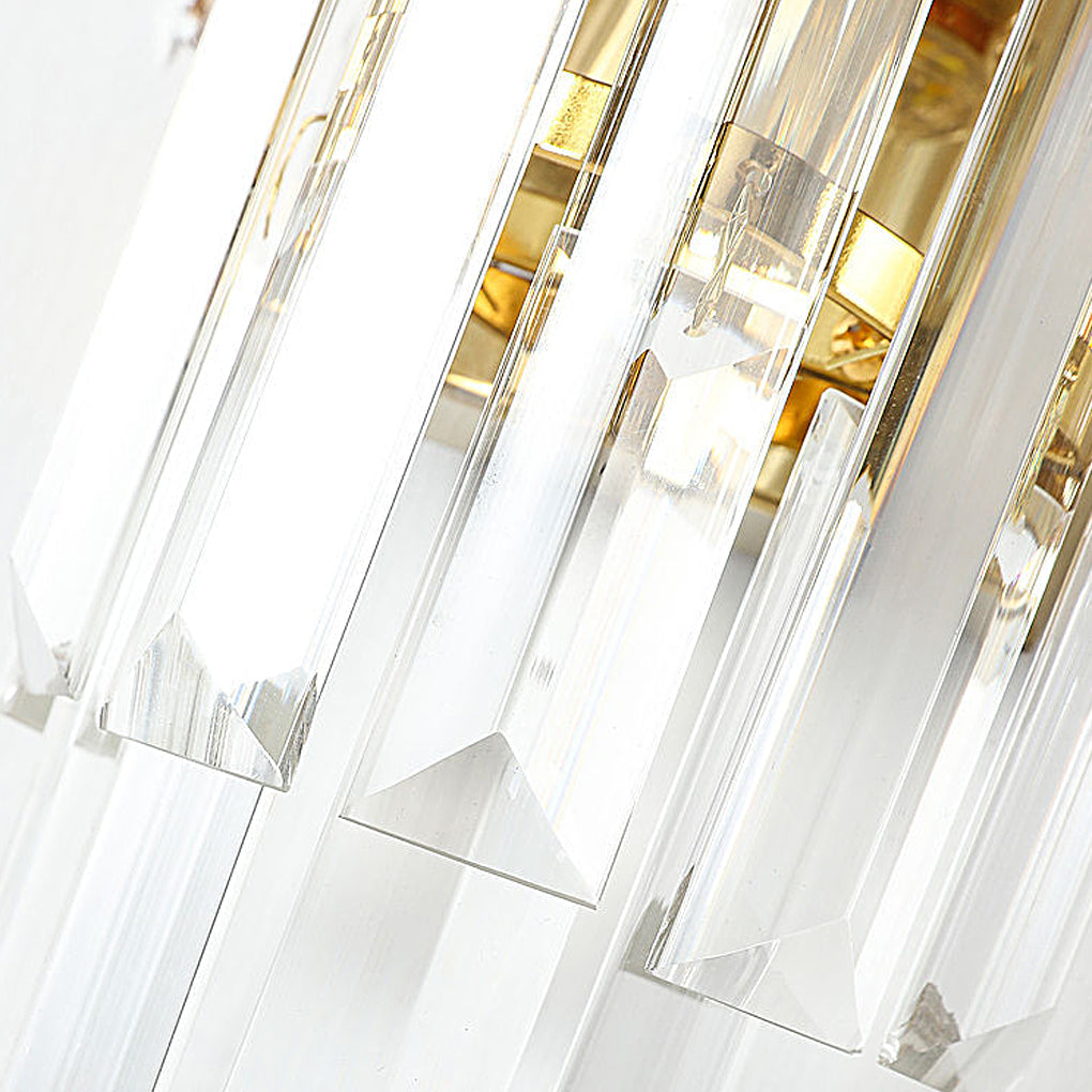 WINTHROP CRYSTAL EMBRACE MODERN WALL LANTERN