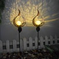 ASTRAL EMBER SOLAR GARDEN LANTERN WITH CELESTIAL PROJECTION