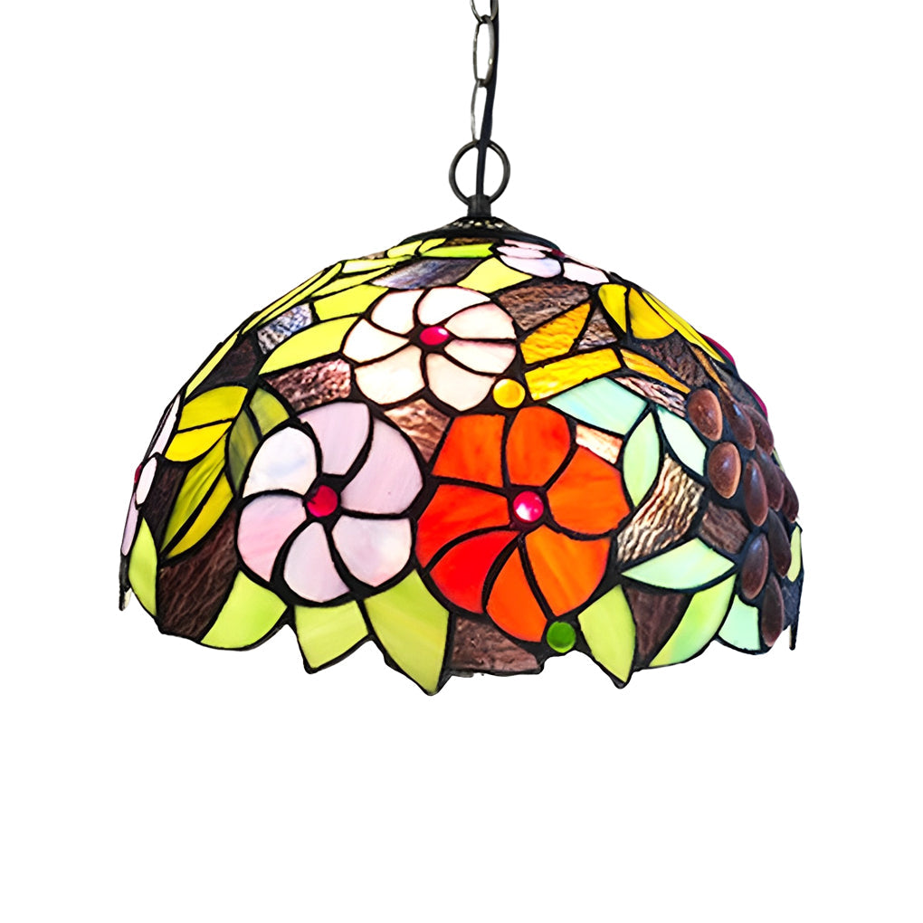 BEAUFORT VIBRANT GLASS BAROQUE CHANDELIER