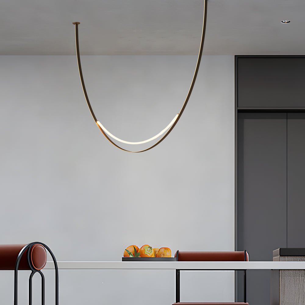 RAVENHURST LEATHER-WRAPPED LED STAIRWAY LUMINAIRE
