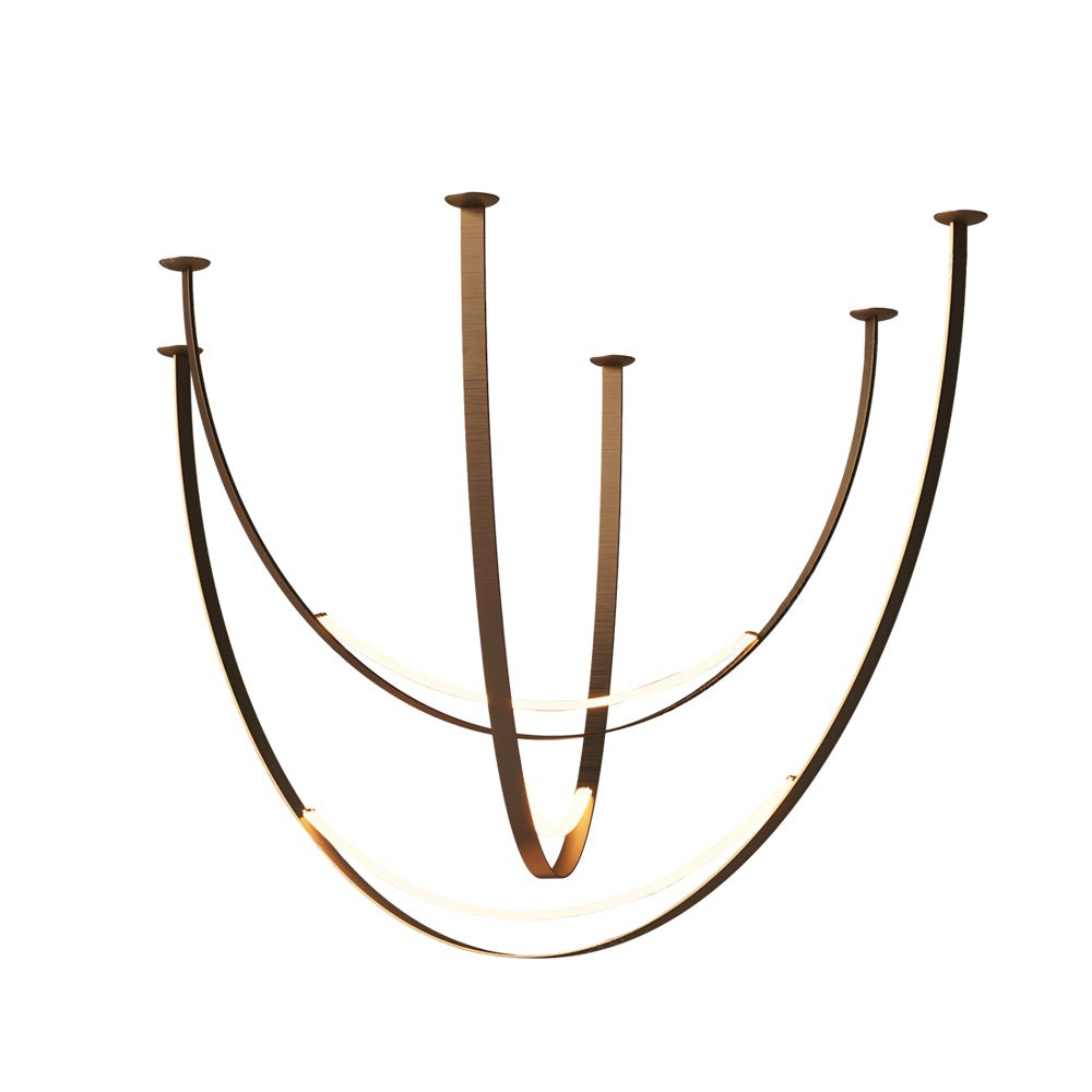 RAVENHURST LEATHER-WRAPPED LED STAIRWAY LUMINAIRE