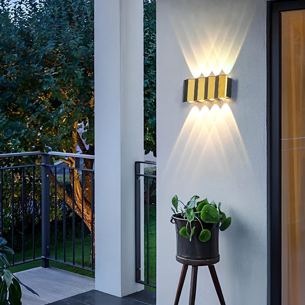 WILLOUGHBY AQUA SHOWER WALL LIGHTS - Dual Directional Waterproof Illumination"
2. "FENWICK RAINBOW LED WALL WASHER - Modern Up and Down Light Design"
3. "DORCHESTER VISTA WATER-RESISTANT WALL LIGHTING - Innovative Dual Beam Technology"
4. "TAVISTOCK SKYLI