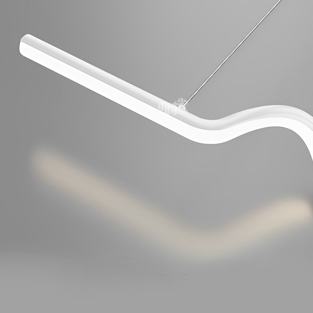 WINTERBOURNE WAVY LED SUSPENDED LIGHTING