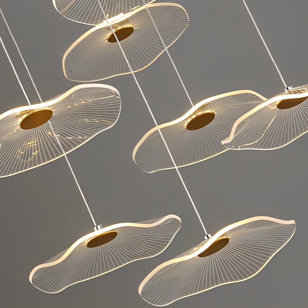 WINDSOR ACRYLIC LOTUS LED STAIRCASE LUMINAIRE
